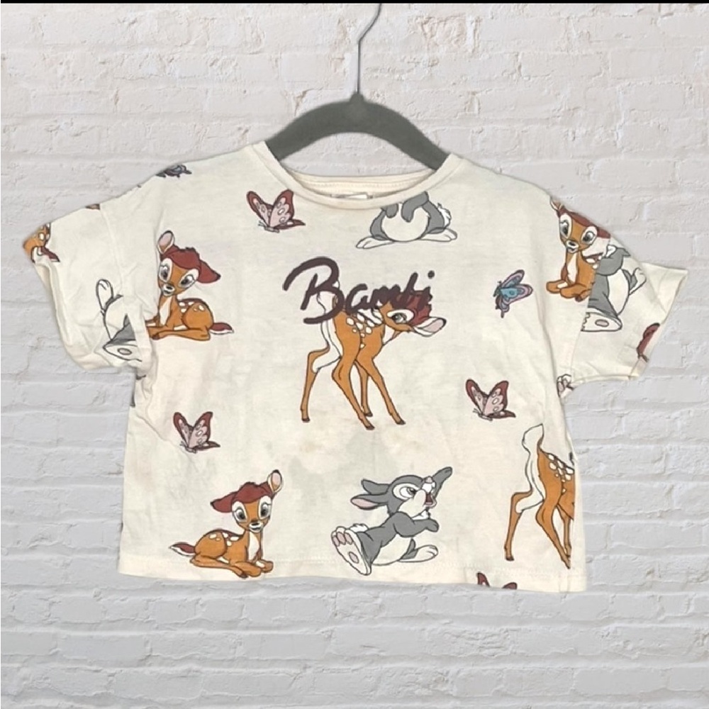 Zara X Disney Bambi Boxy T-Shirt